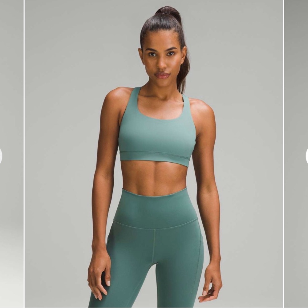 Lululemon Energy Bra in Medium Forest